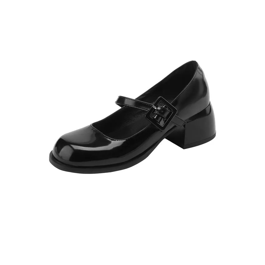 USS Shoes Milagros Women's Square Mid Heel Pumps