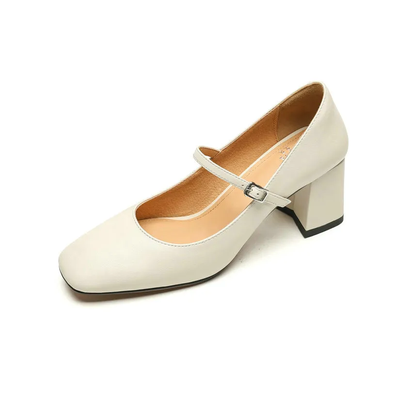 USS Shoes Paquita Women's Square Toe Pumps