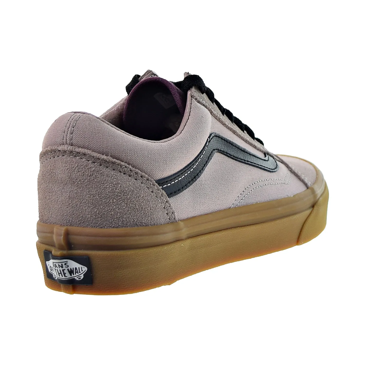 Vans Gum Old Skool Men's Shoes Shadow Gray-Prune