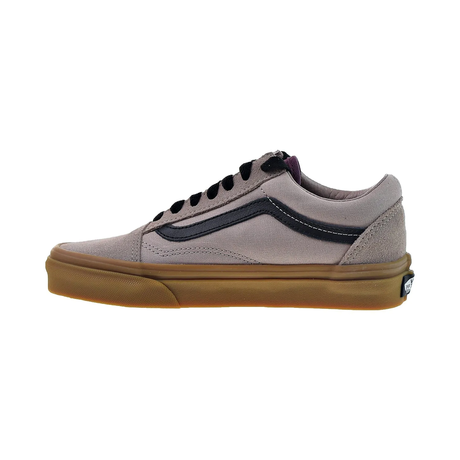Vans Gum Old Skool Men's Shoes Shadow Gray-Prune