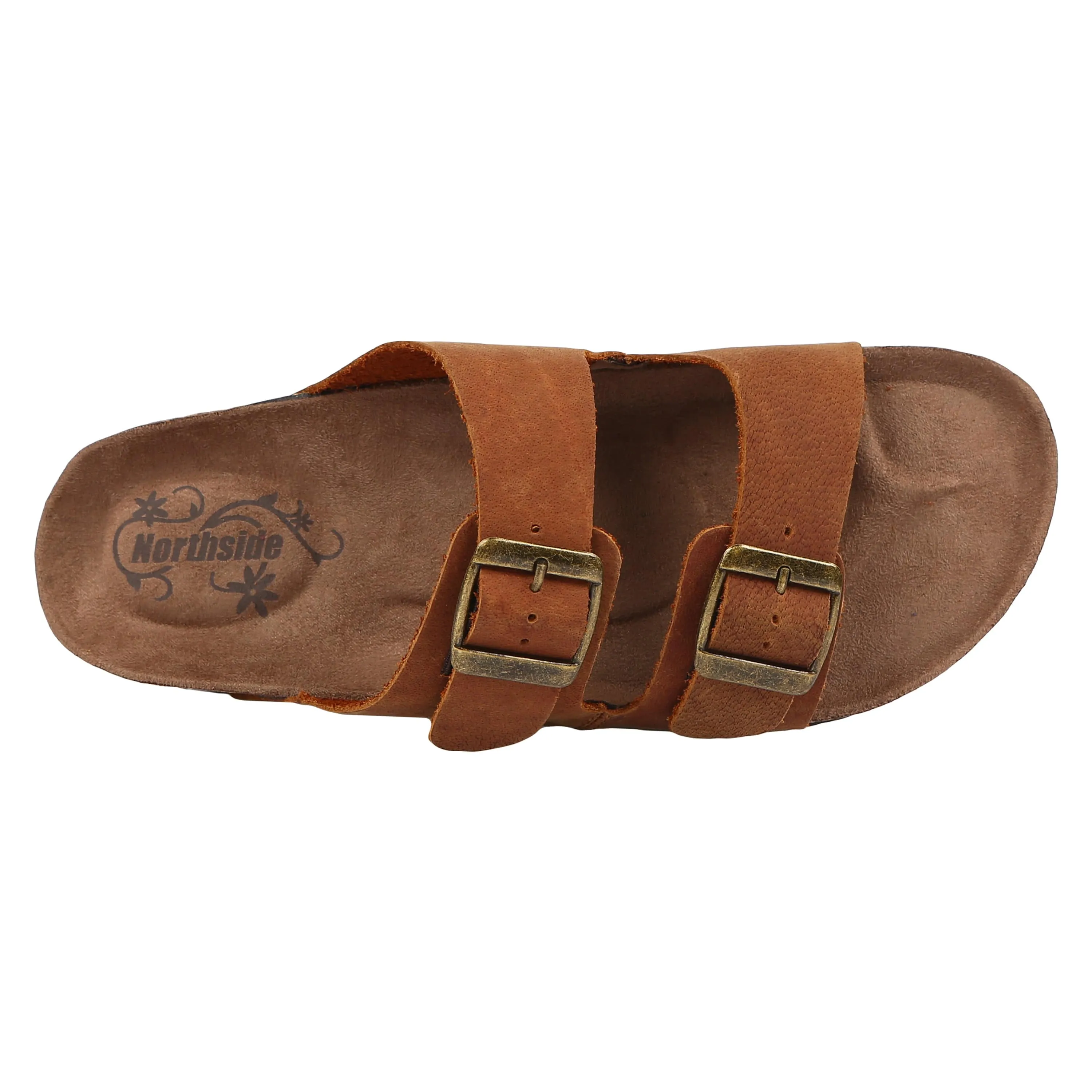 Women's Raegan 2-Strap Leather Cork Sandal