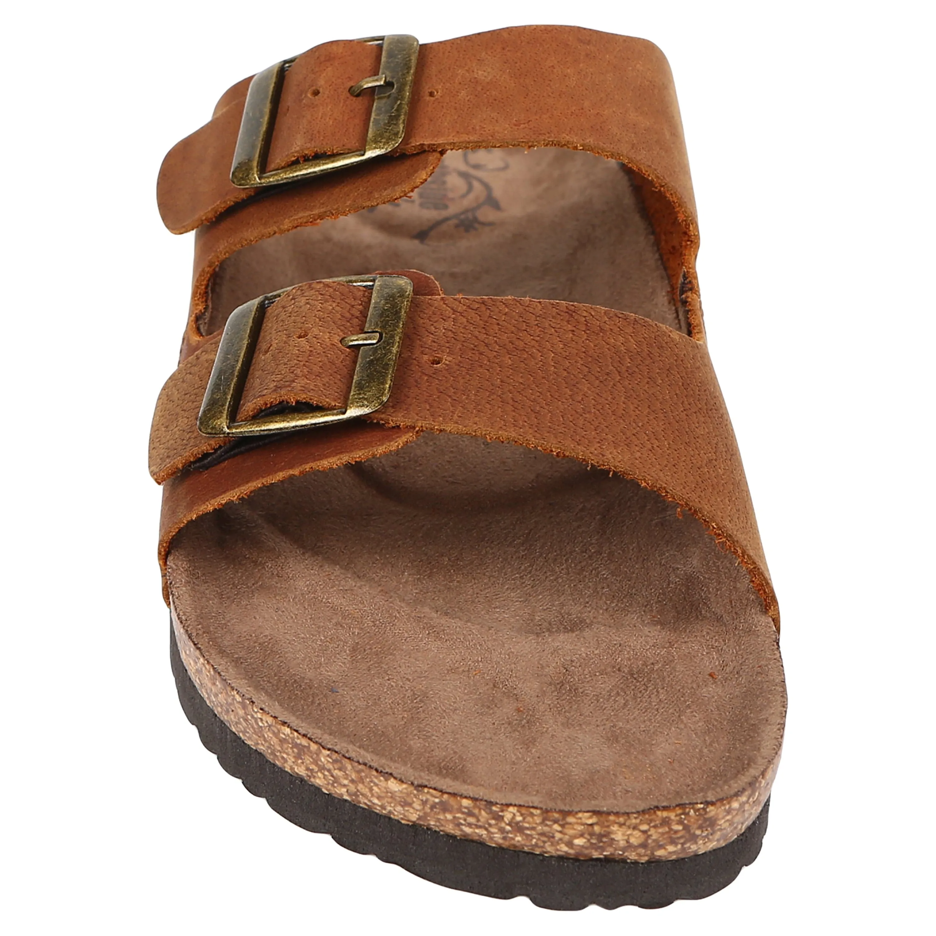Women's Raegan 2-Strap Leather Cork Sandal