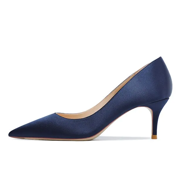 xiangtuibao Elegant New Office Women Pumps Sexy Thin High Heels Woman Dress Wedding Party Shoes Stiletto Red Green Ladies Silk Shoes O0007