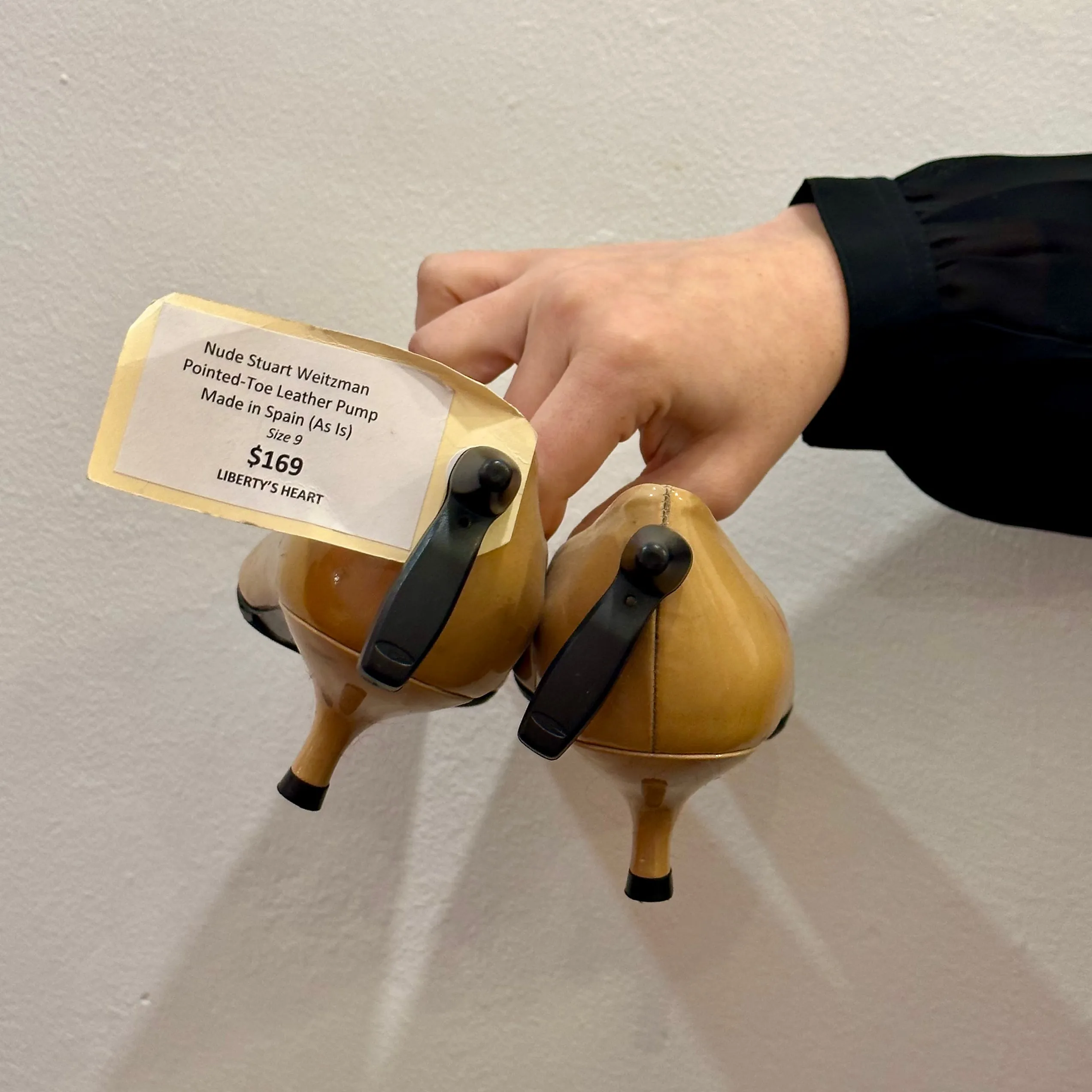 Y2k Nude Stuart Weitzman Pump